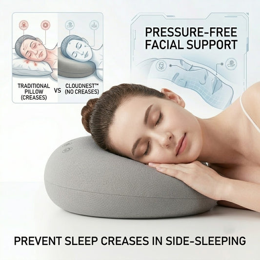 CloudNest™ Infinity Curve Beauty Pillow | Anti-Aging, Wrinkle-Prevention & Orthopedic Neck Support