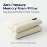 CloudRest™ Ergonomic Memory Foam Pillow | Slow-Rebound Pressure Relief for Neck Pain | Ideal for Side & Back Sleepers