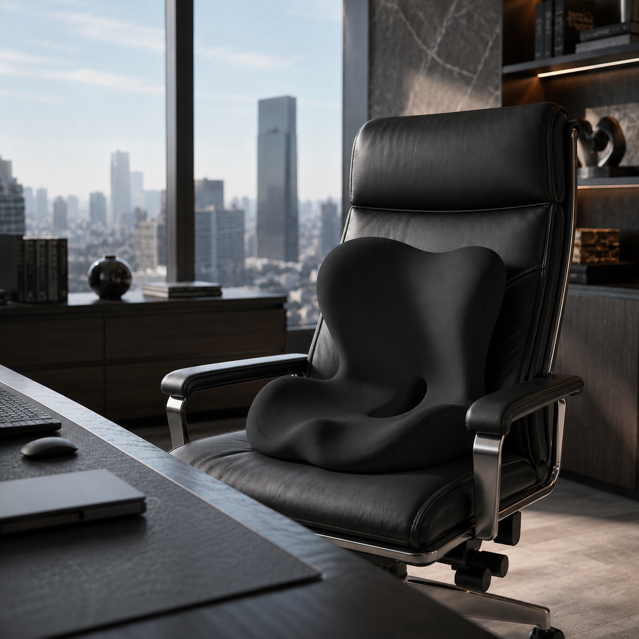 CloudNest™All-in-One Ergonomic Lumbar & Seat Cushion | Orthopedic Posture Corrector for Office & Home
